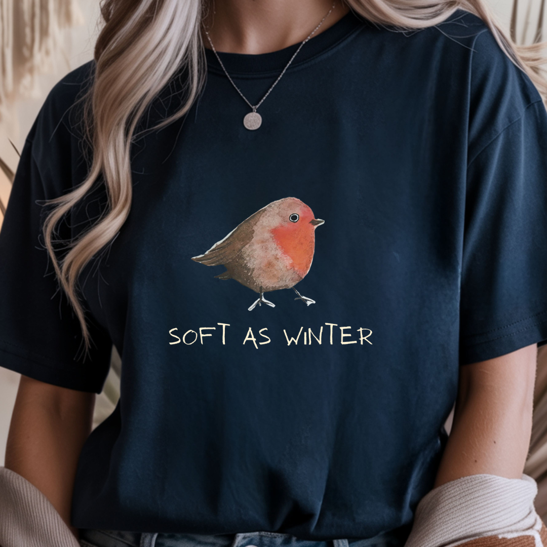 Soft as Winter - Winter Unisex T-Shirt