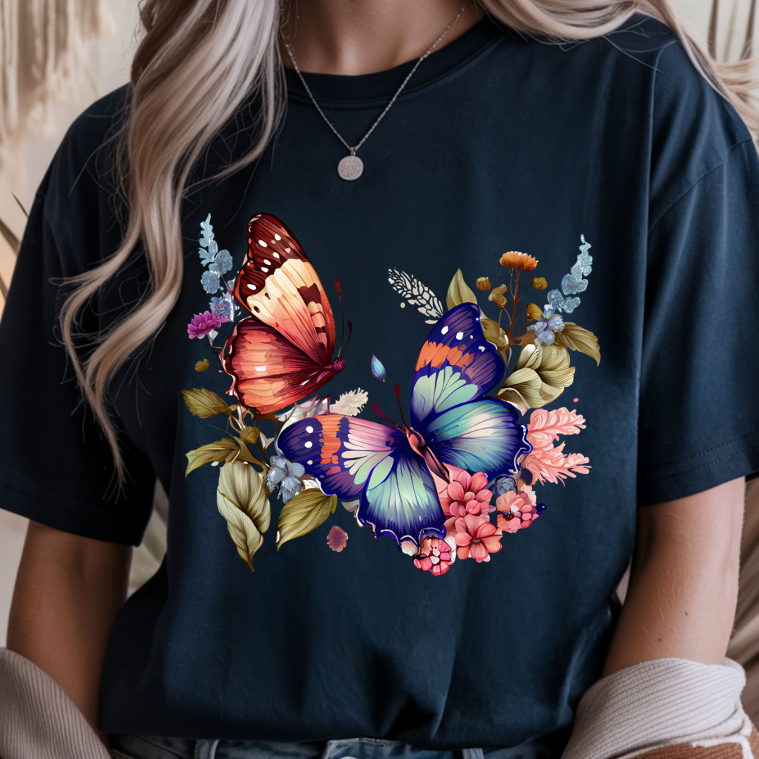 Butterfly Bouquet - Spring Unisex T-Shirt