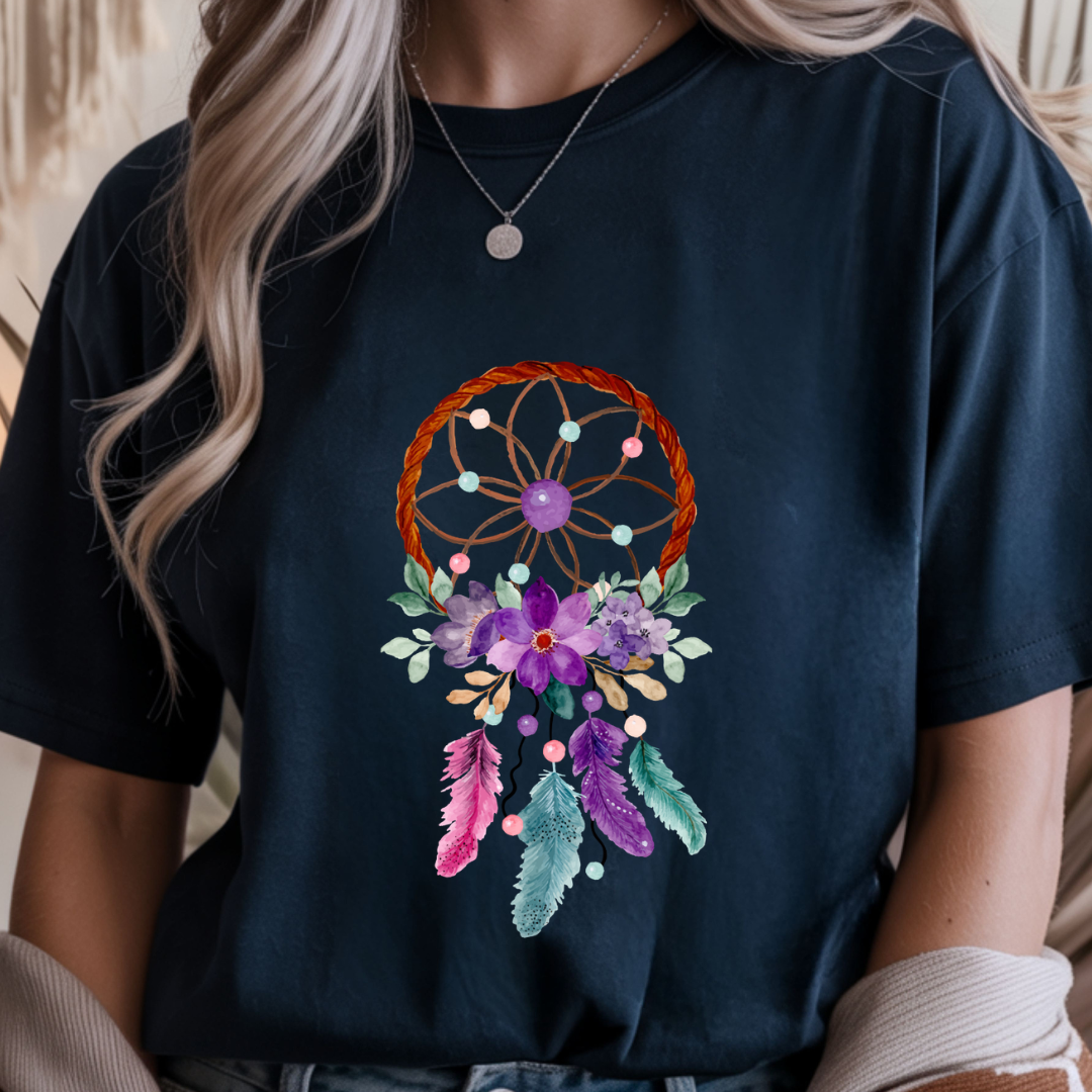 Floral Dreamcatcher - Spring Unisex T-Shirt