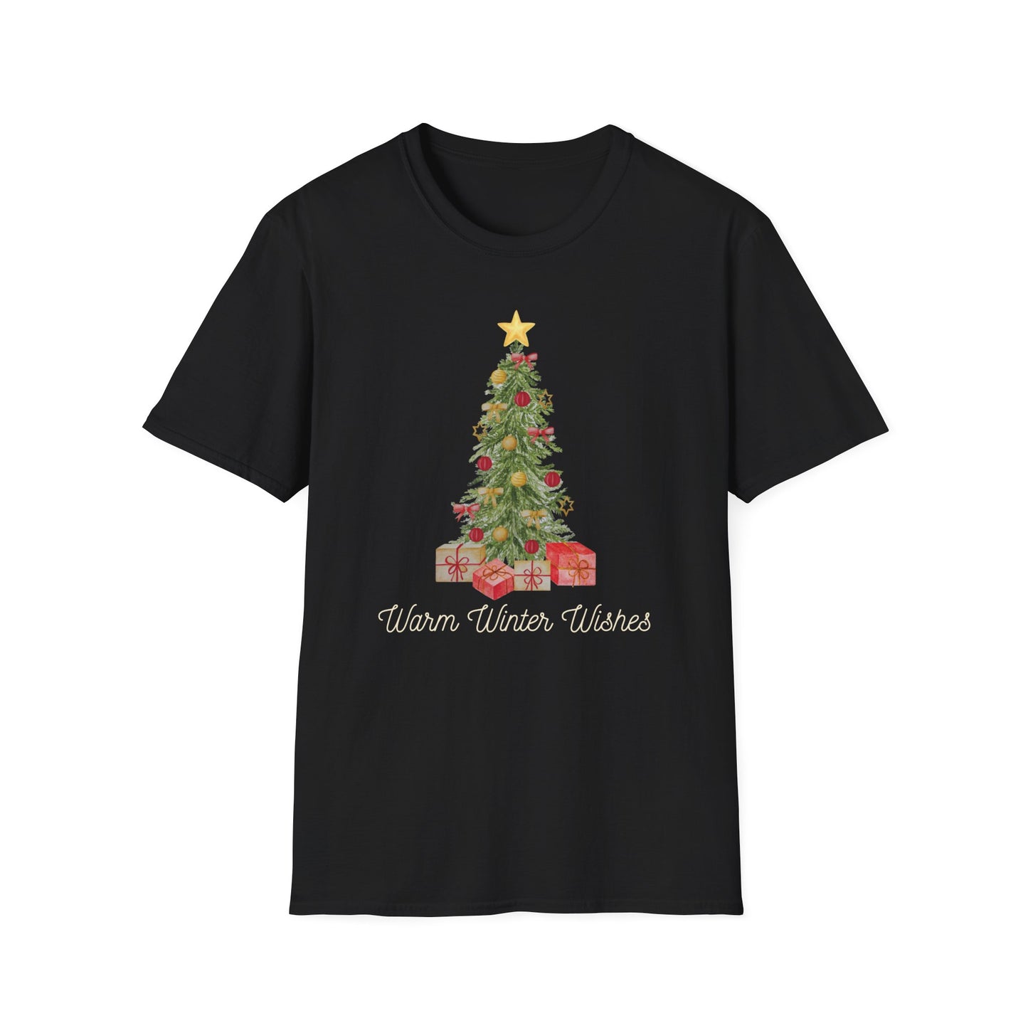 Warm Winter Wishes - Christmas Unisex T-Shirt