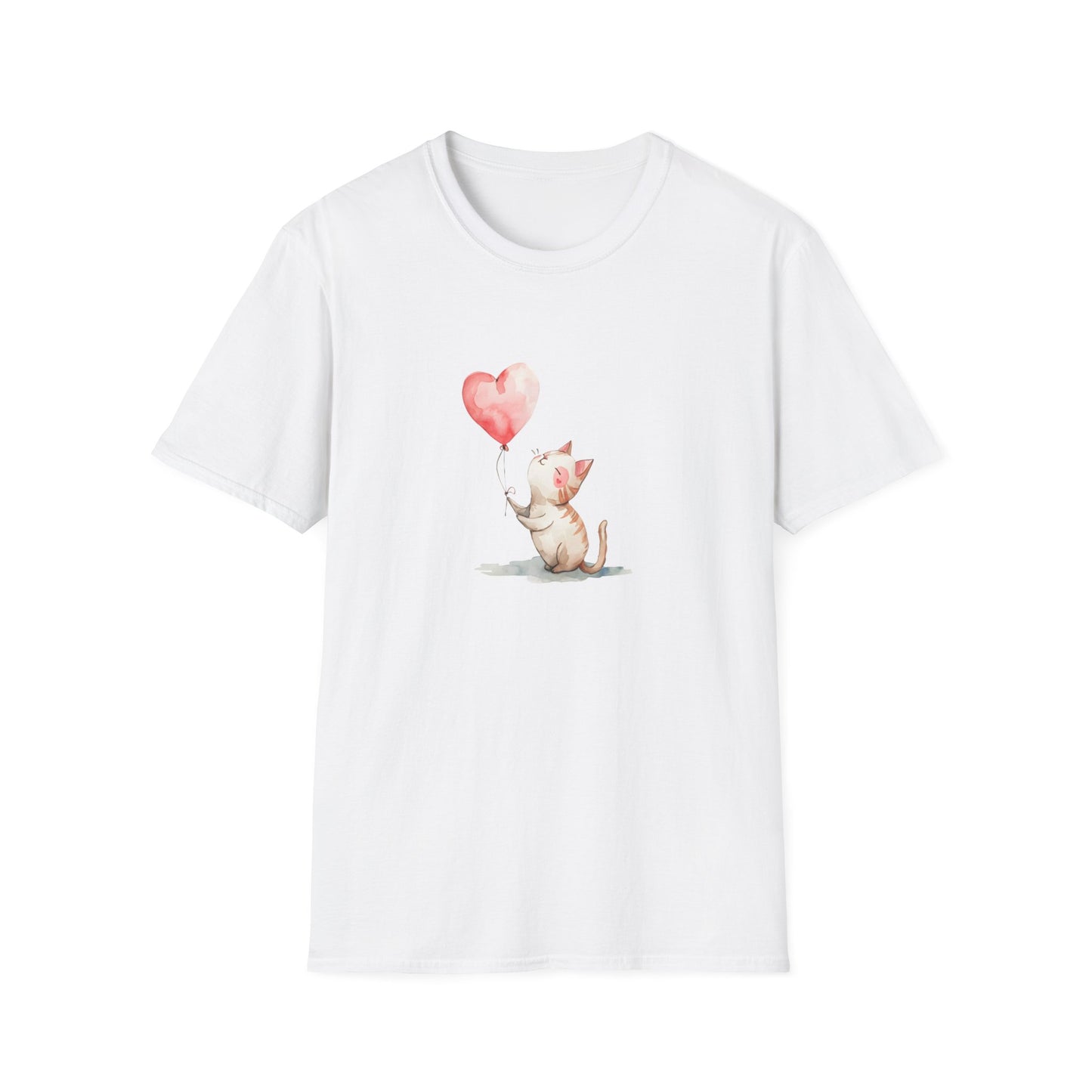 Valentine Cat - Valentines Day Unisex T-Shirt