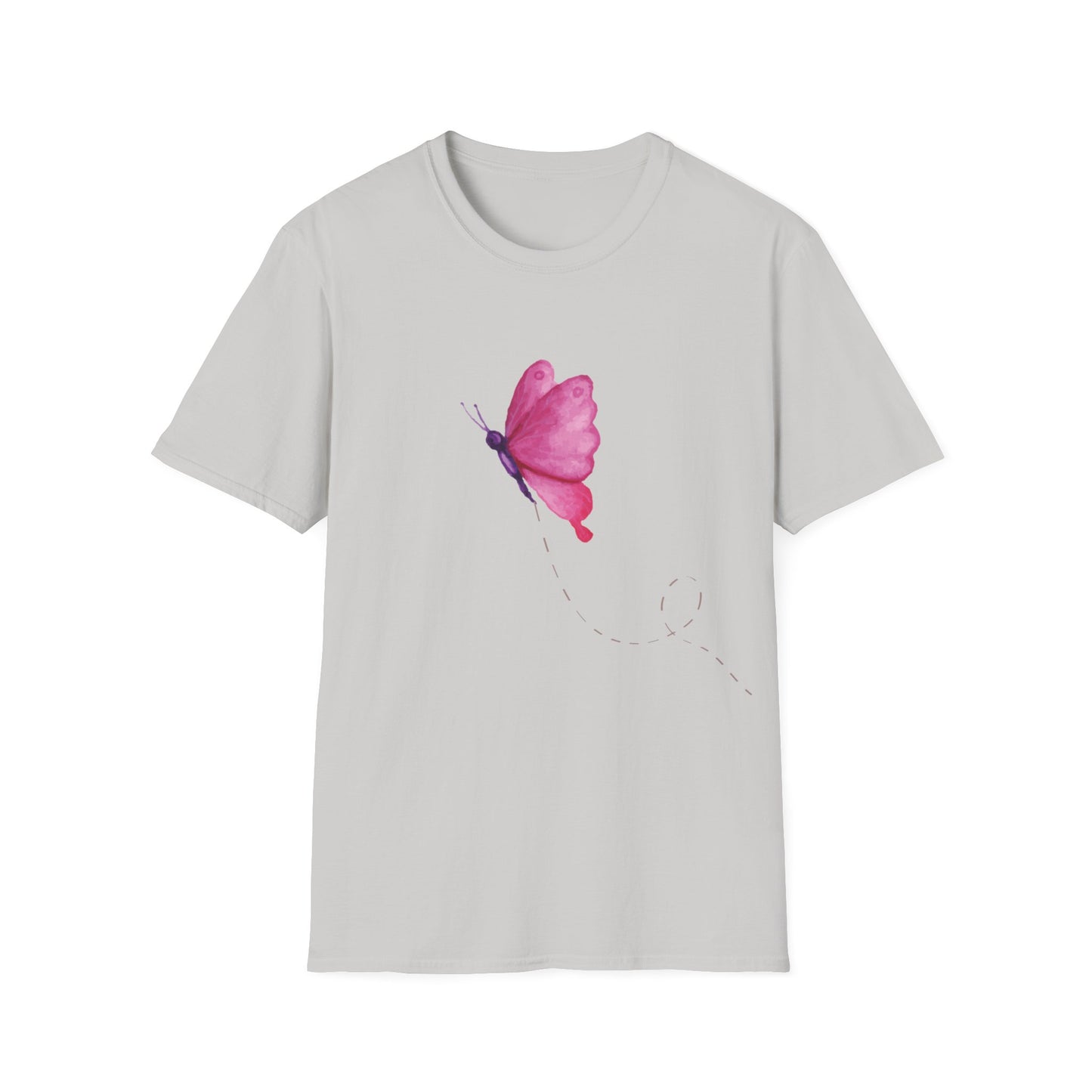 Pink Butterfly - Spring Unisex T-Shirt
