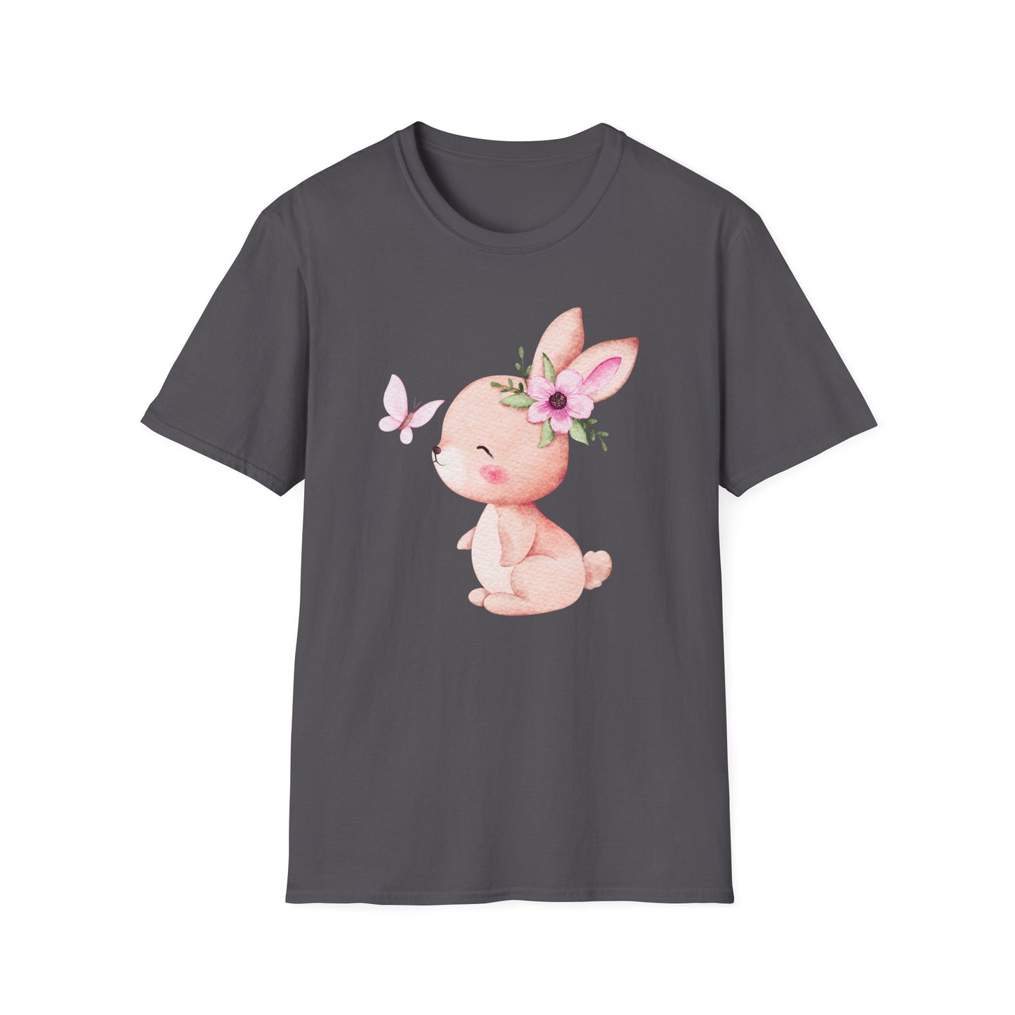Floral Bunny - Spring Unisex T-Shirt