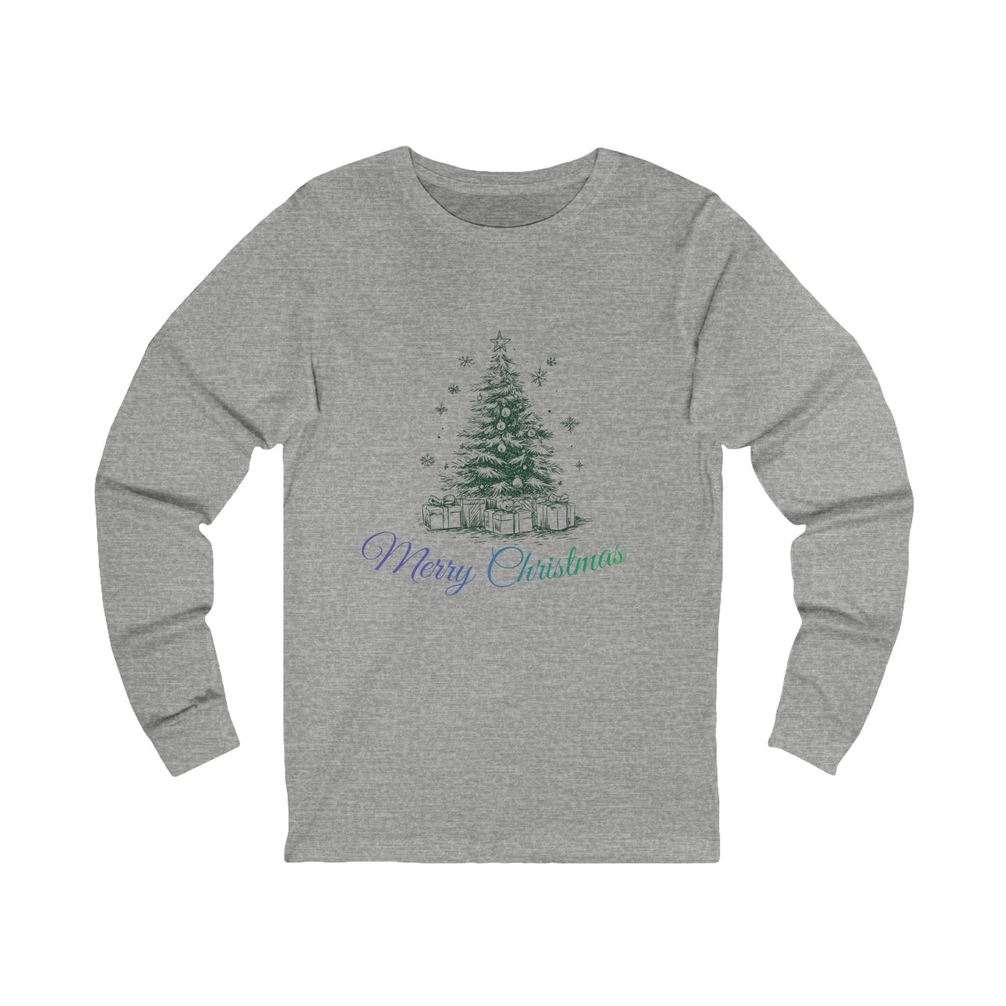Merry Christmas - Winter Unisex Jersey Long Sleeve Tee
