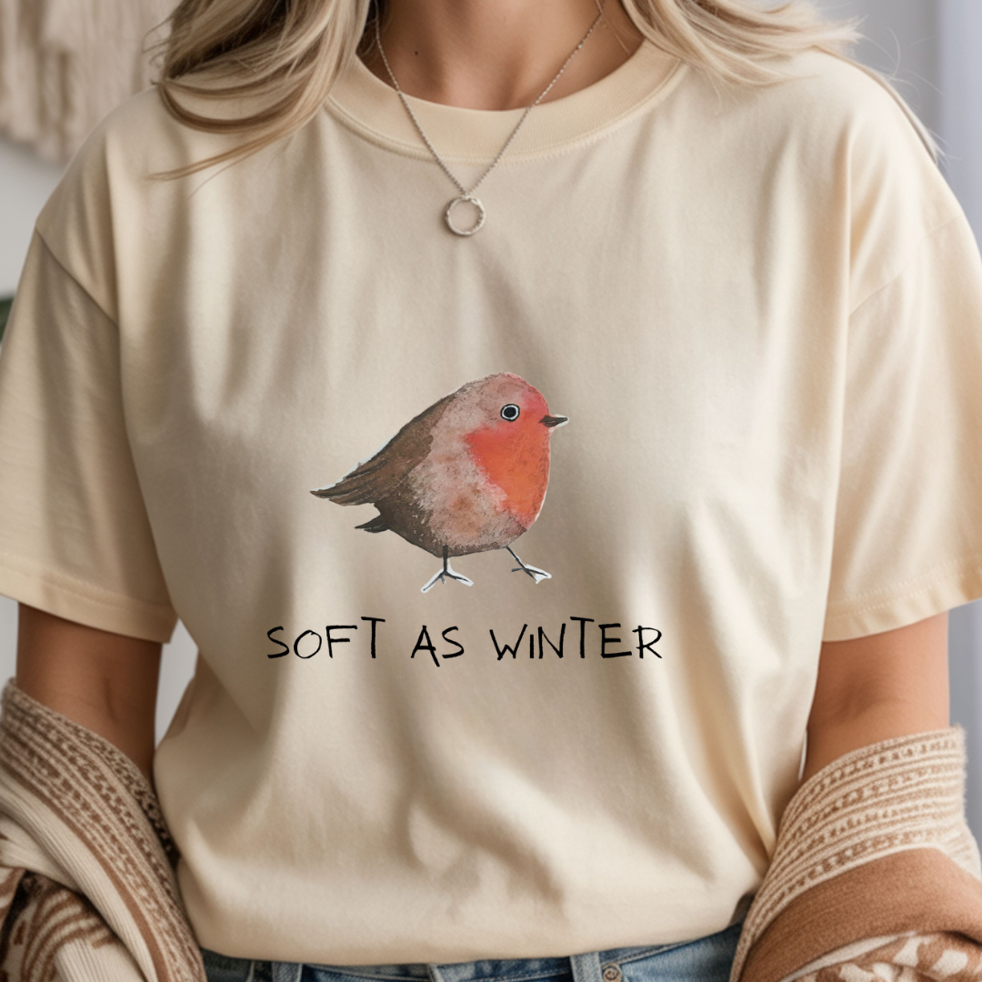 Soft as Winter - Winter Unisex T-Shirt