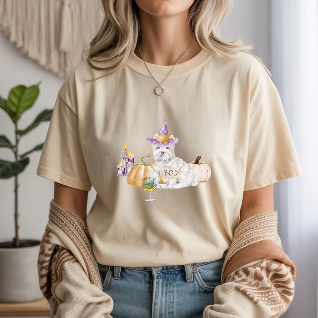 Halloween Party Dog Unisex T-Shirt