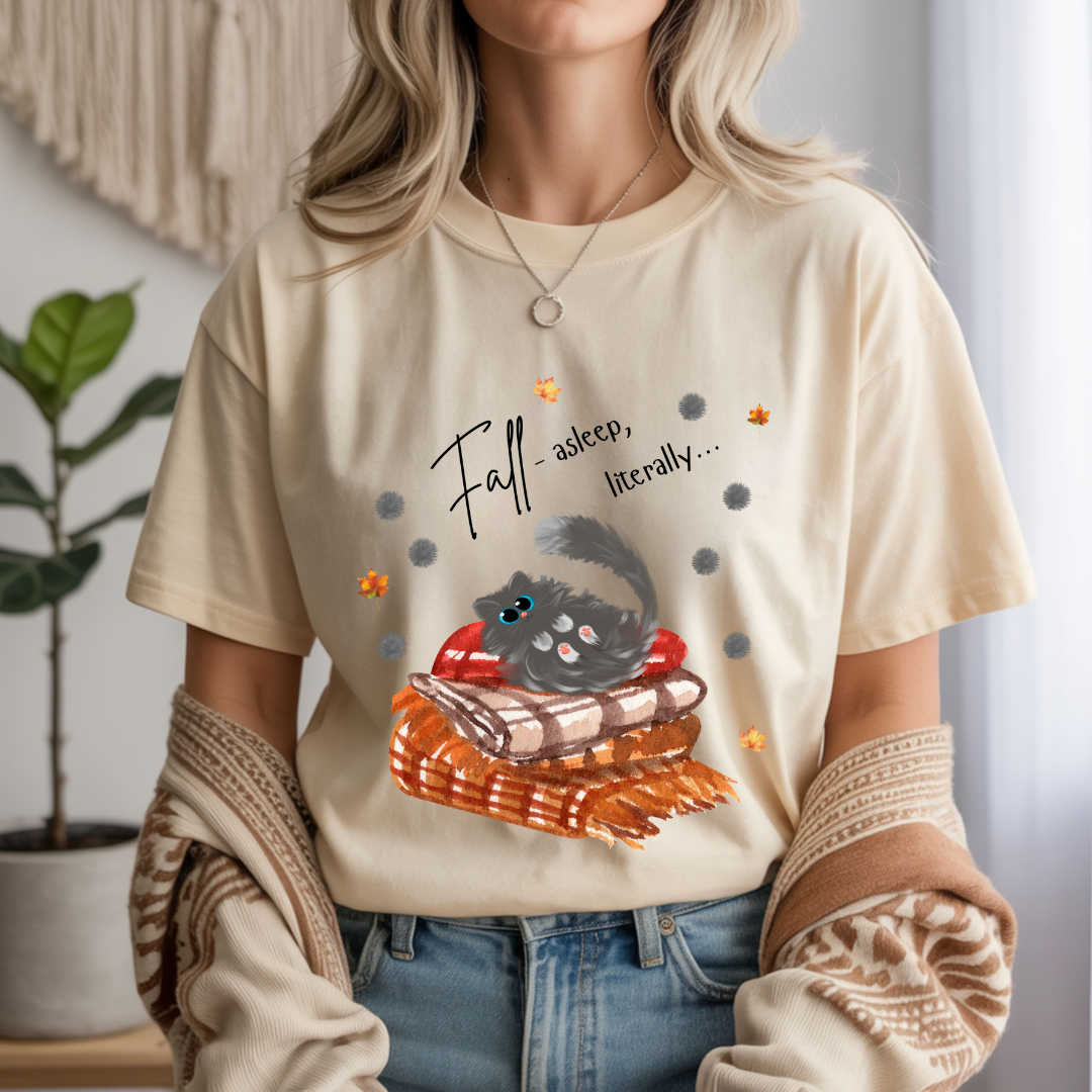 Fall-asleep, Literally - Fall Unisex T-Shirt