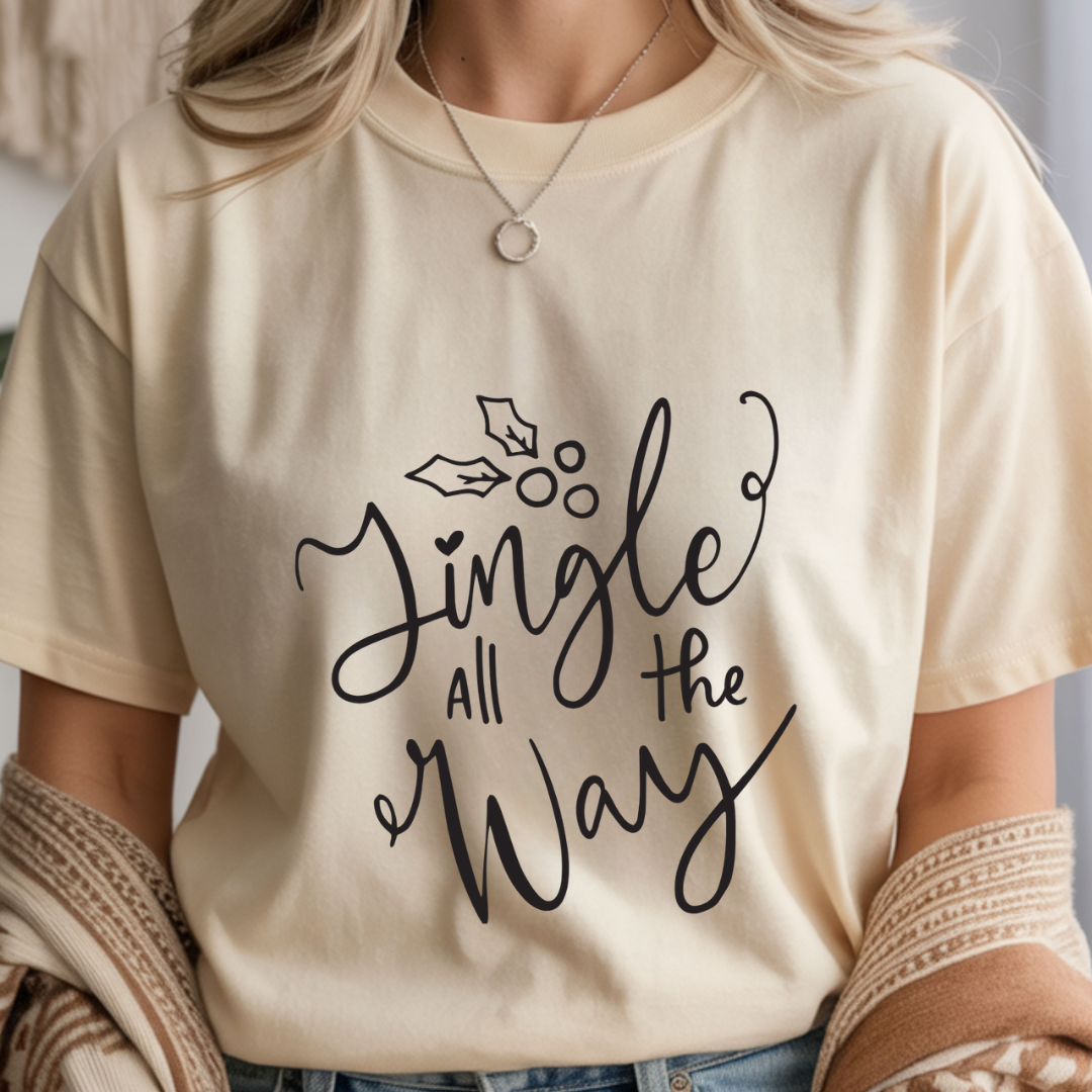 Jingle All the Way - Christmas Unisex T-Shirt