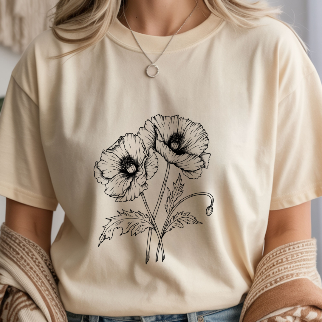 Romantic Flowers - Spring Unisex T-Shirt