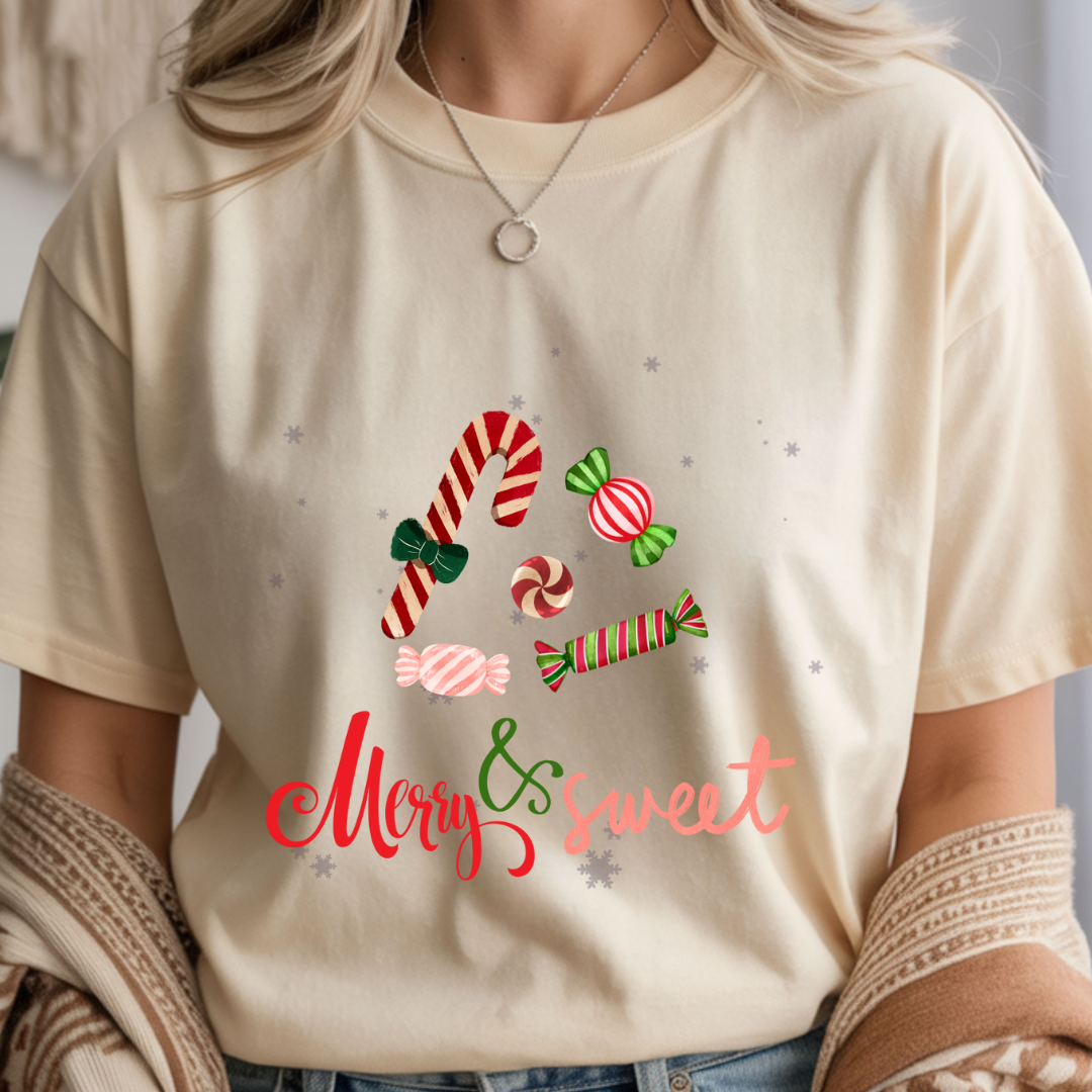Merry and Sweet - Christmas Unisex T-Shirt