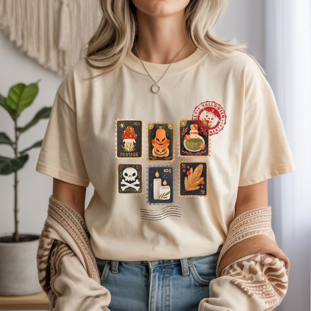 Halloween Stamps Unisex T-Shirt