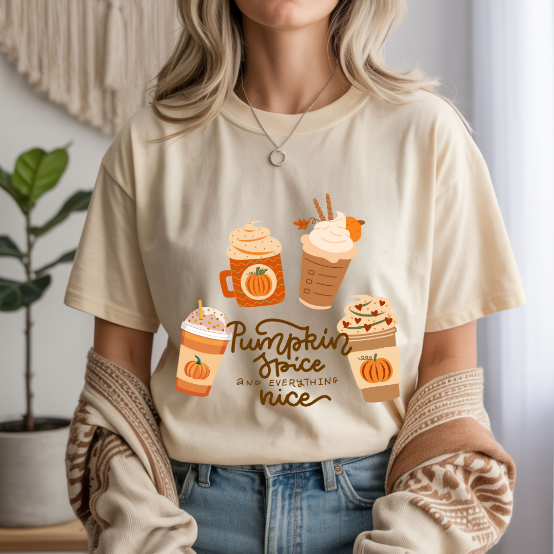 Pumpkin Spice and Everything Nice Unisex T-Shirt