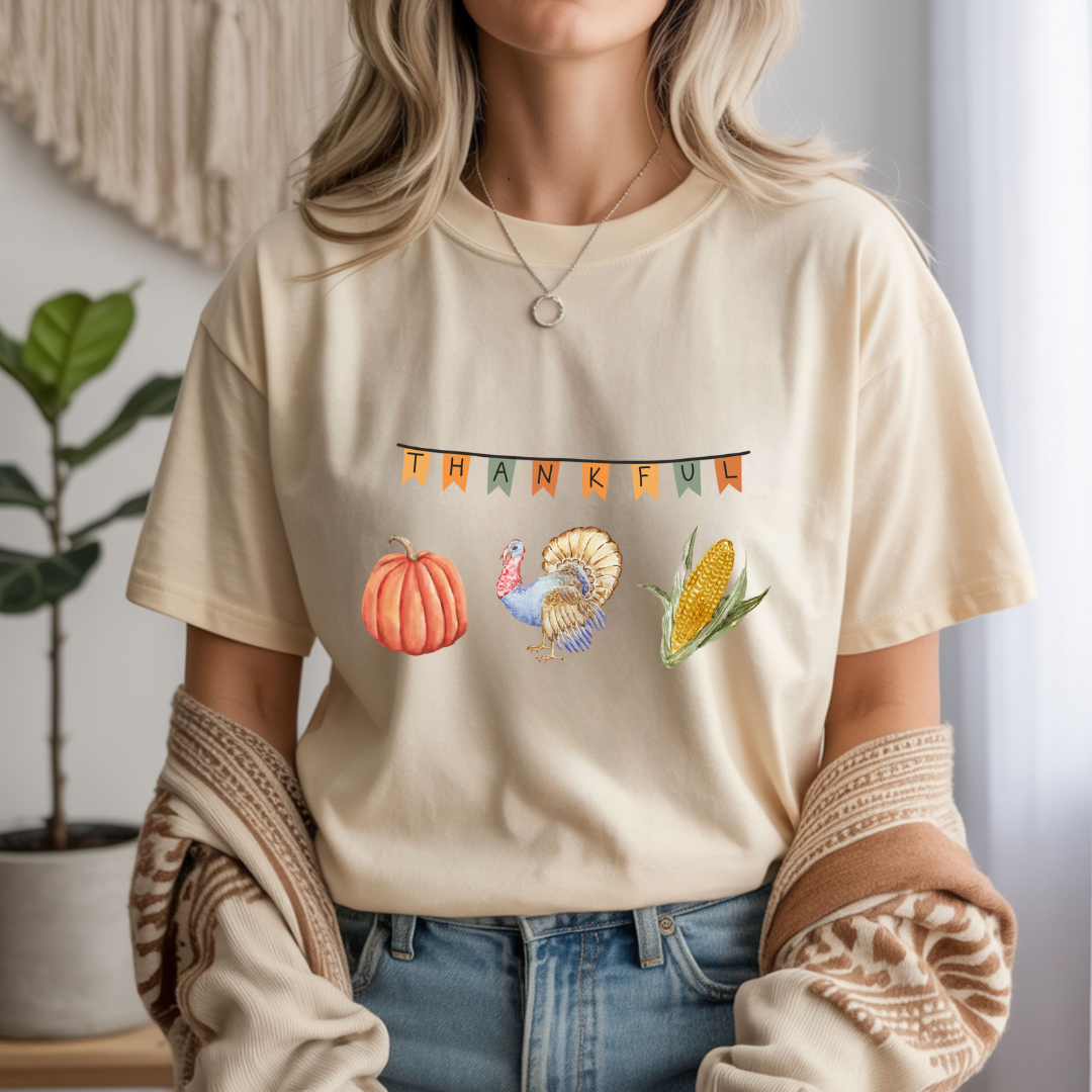 Thanksgiving - Thankful Unisex T-Shirt