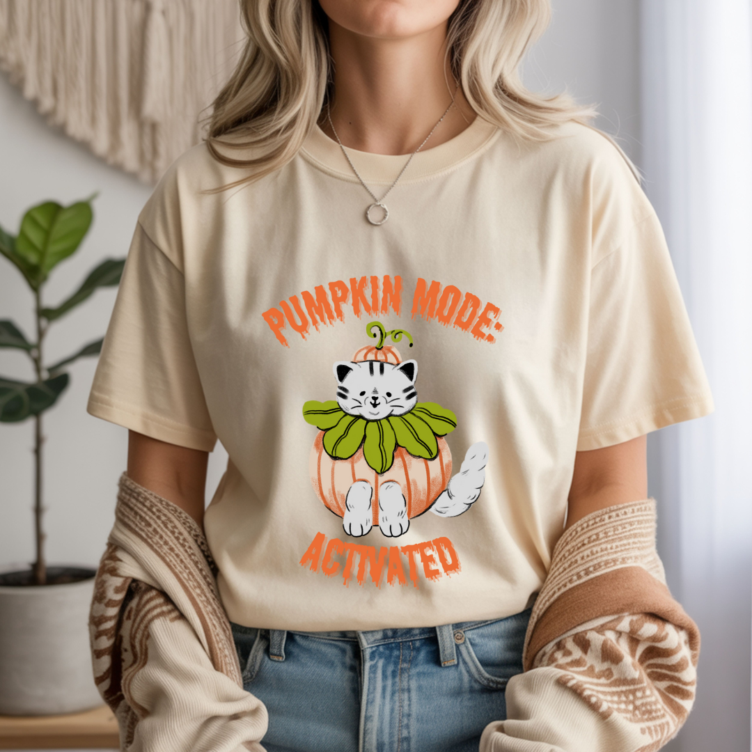 Pumpkin Mode: Activated Unisex T-Shirt