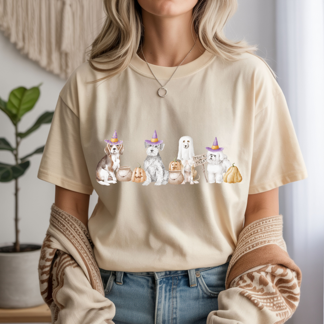 Halloween Party Dogs Unisex T-Shirt