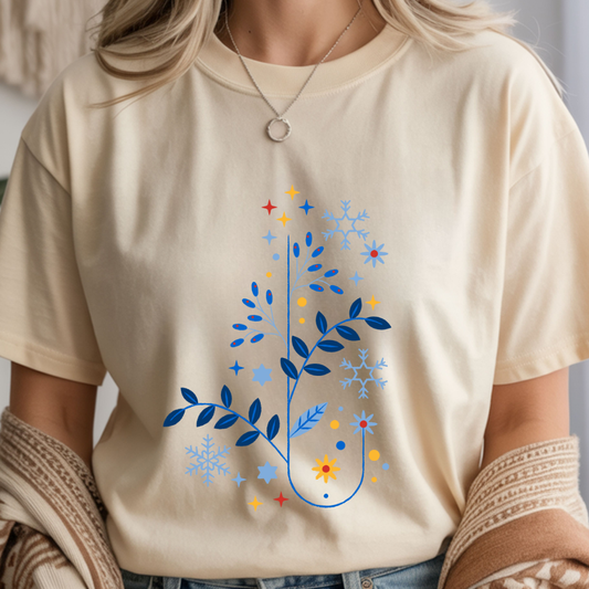 Winter Bloom - Winter Unisex T-Shirt