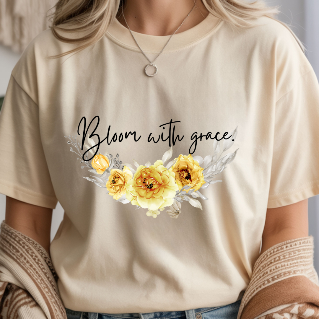 Bloom With Grace - Spring Unisex T-Shirt