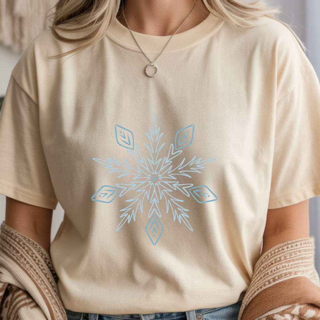 Snowflake - Winter Unisex T-Shirt