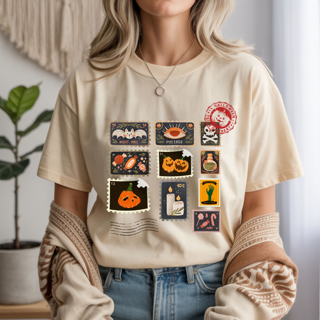 Halloween Stamps 2 Unisex T-Shirt