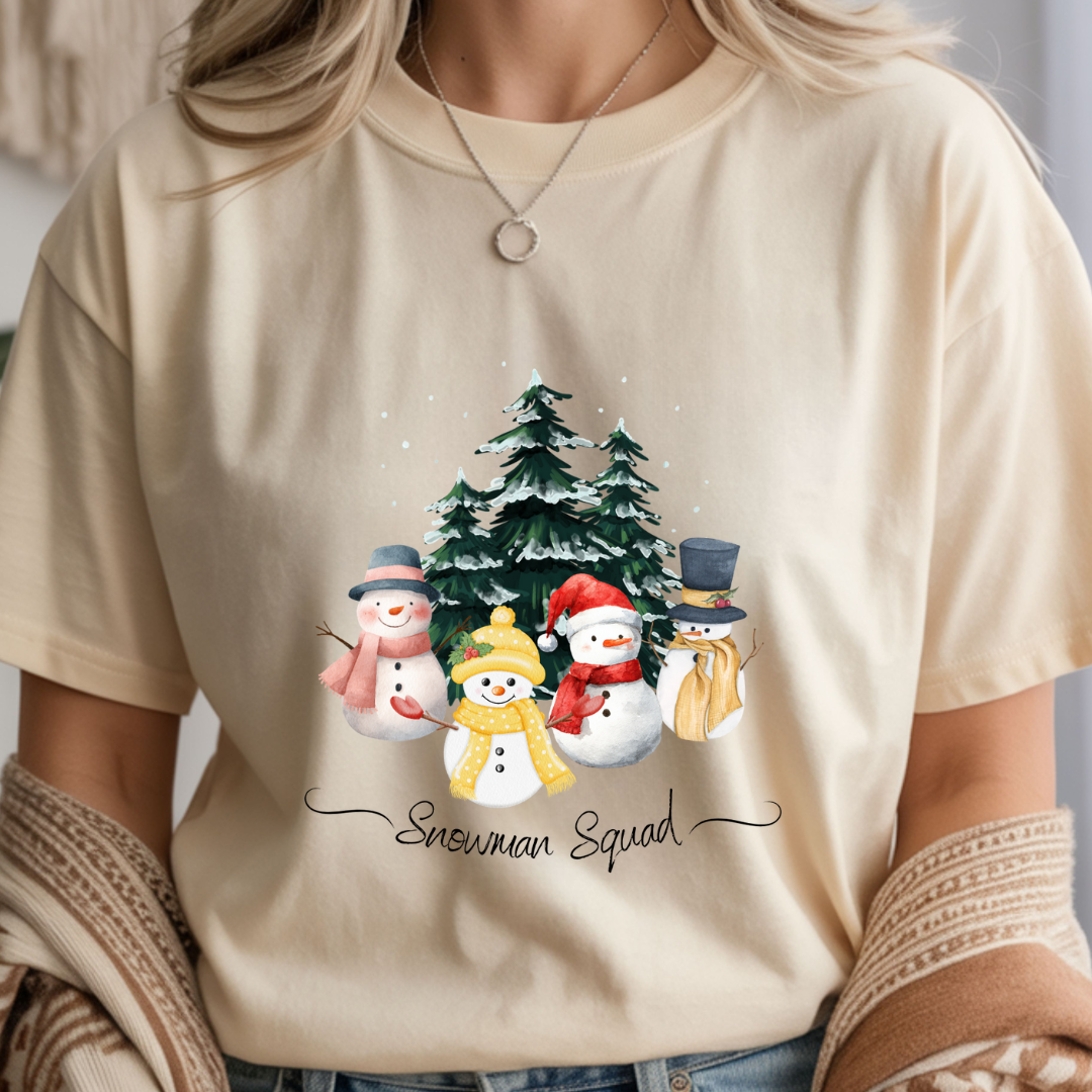 Snowman Squad - Winter Unisex T-Shirt