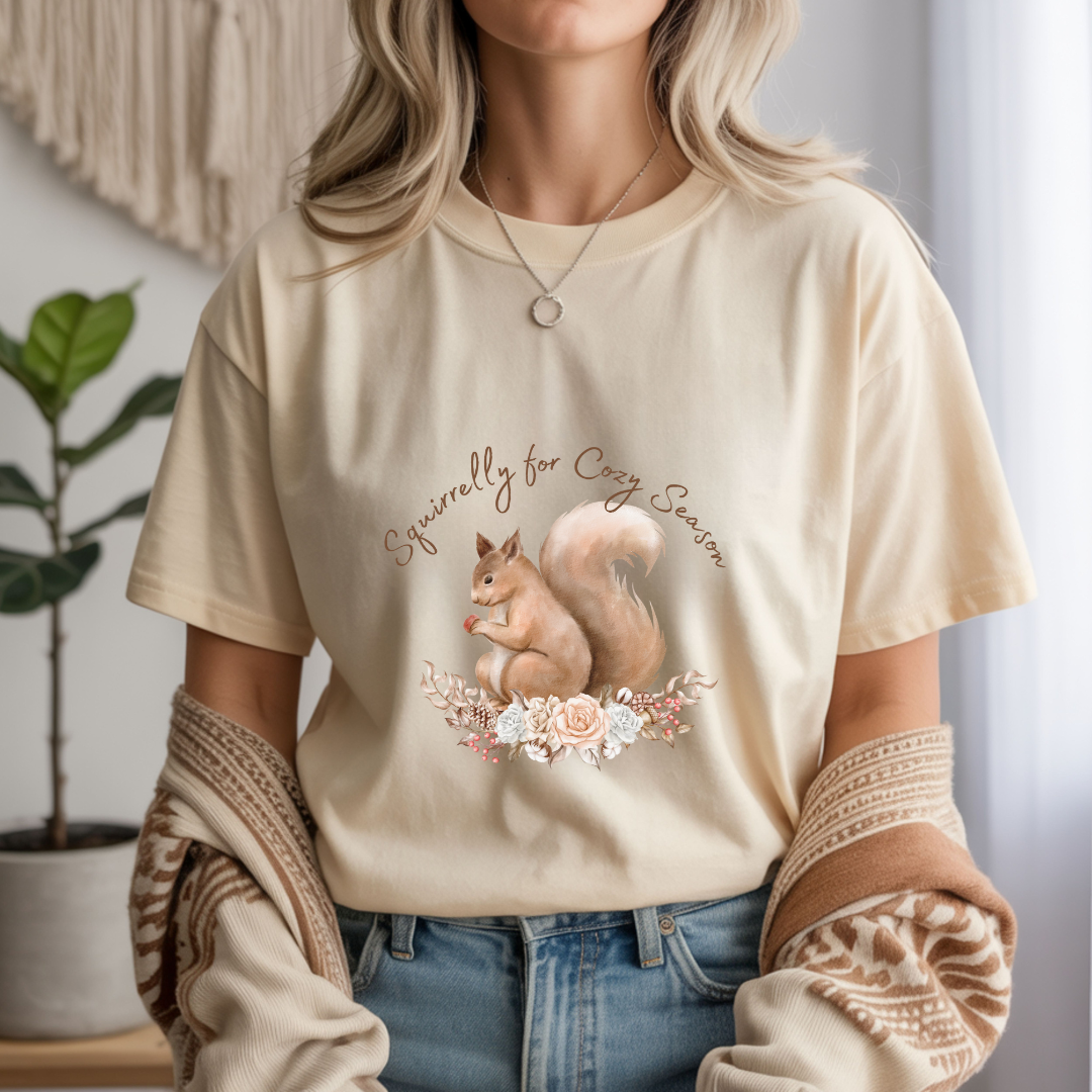 Squirrelly for Cozy Season Unisex T-Shirt