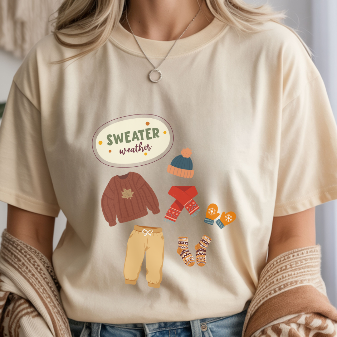 Sweater Weather - Winter Unisex T-Shirt