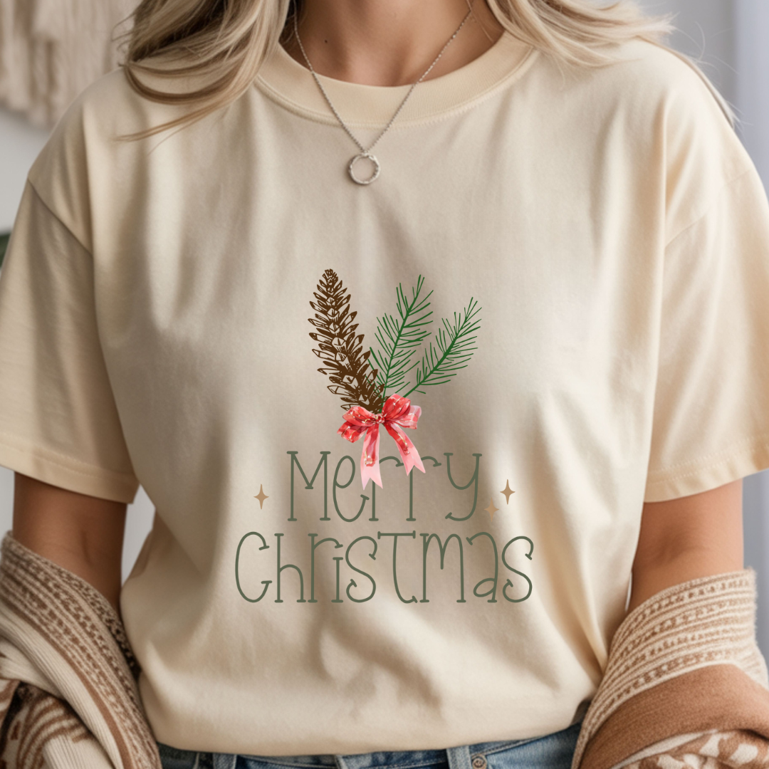 Merry Christmas Pine - Winter Unisex T-Shirt
