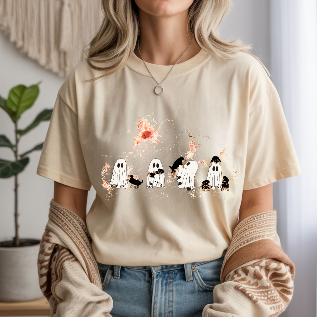 Ghost and Dog Unisex T-Shirt
