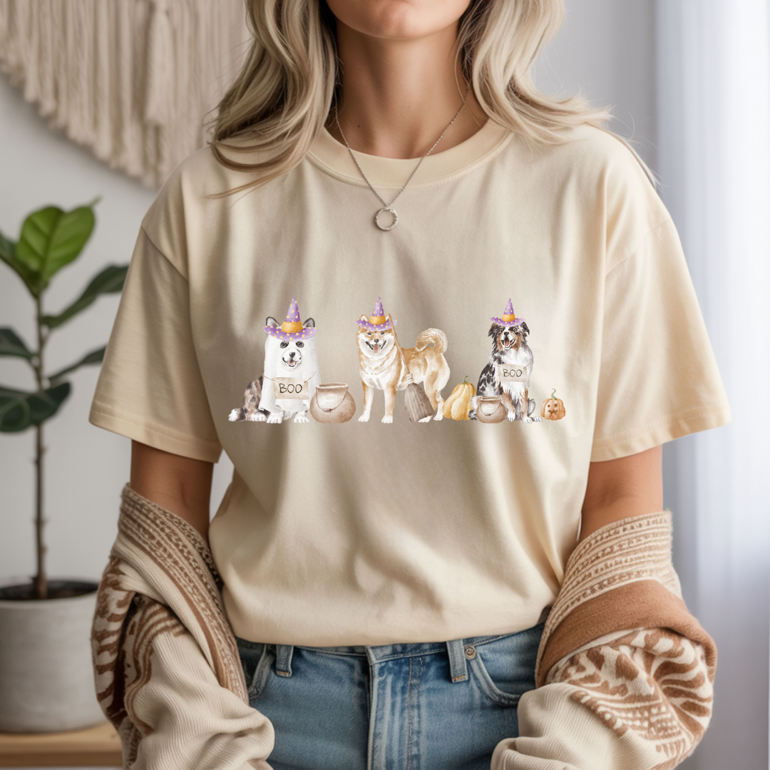 Halloween Party Dogs 3 Unisex T-Shirt