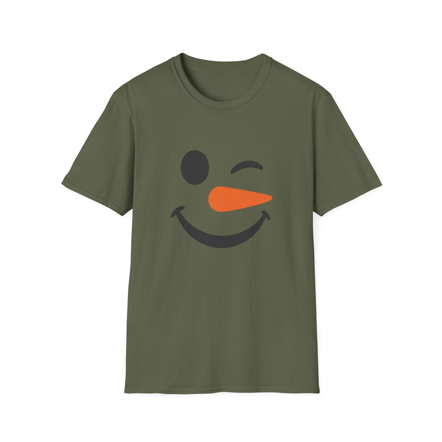 Happy Snowman - Winter Unisex T-Shirt
