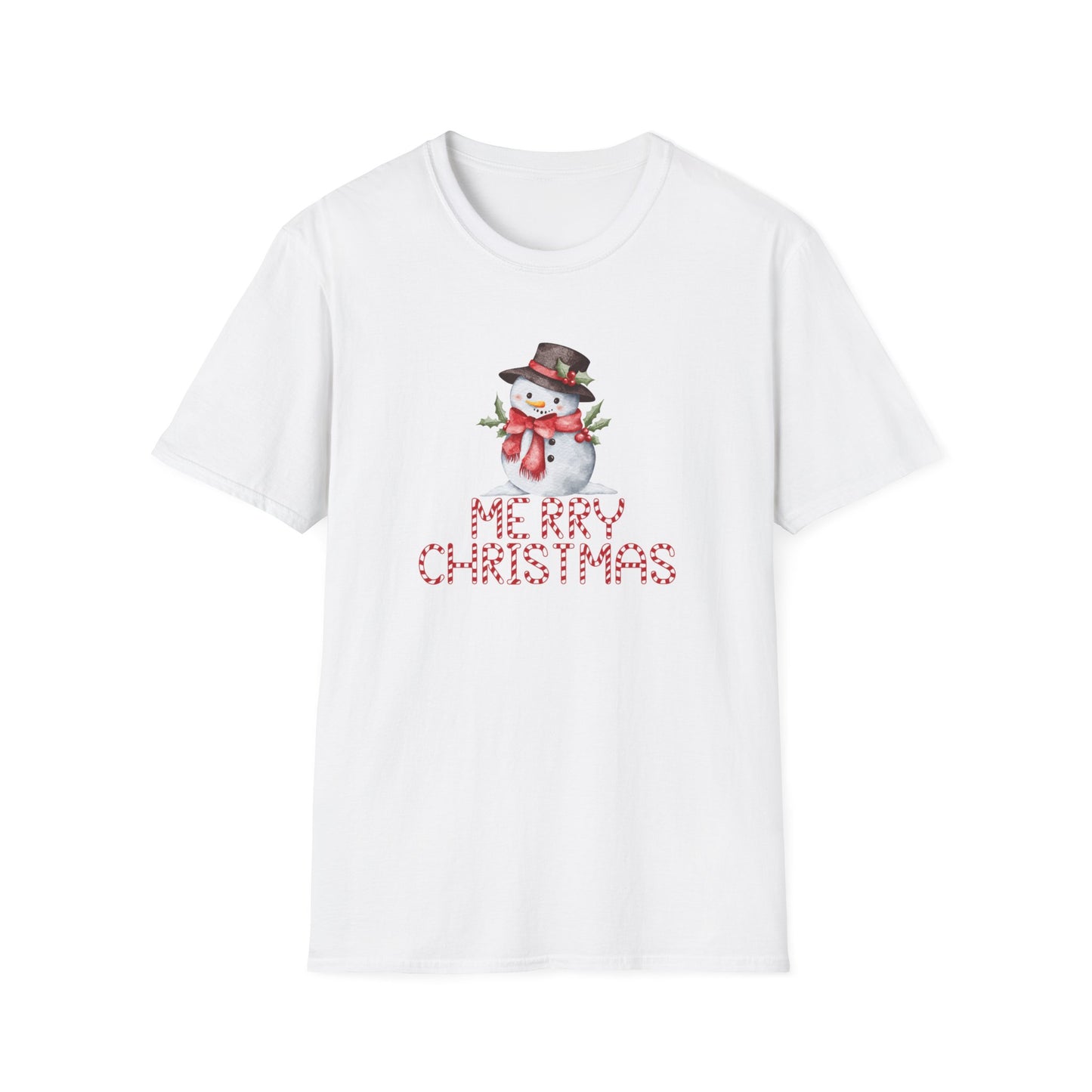 Merry Christmas Snowman - Christmas Unisex T-Shirt