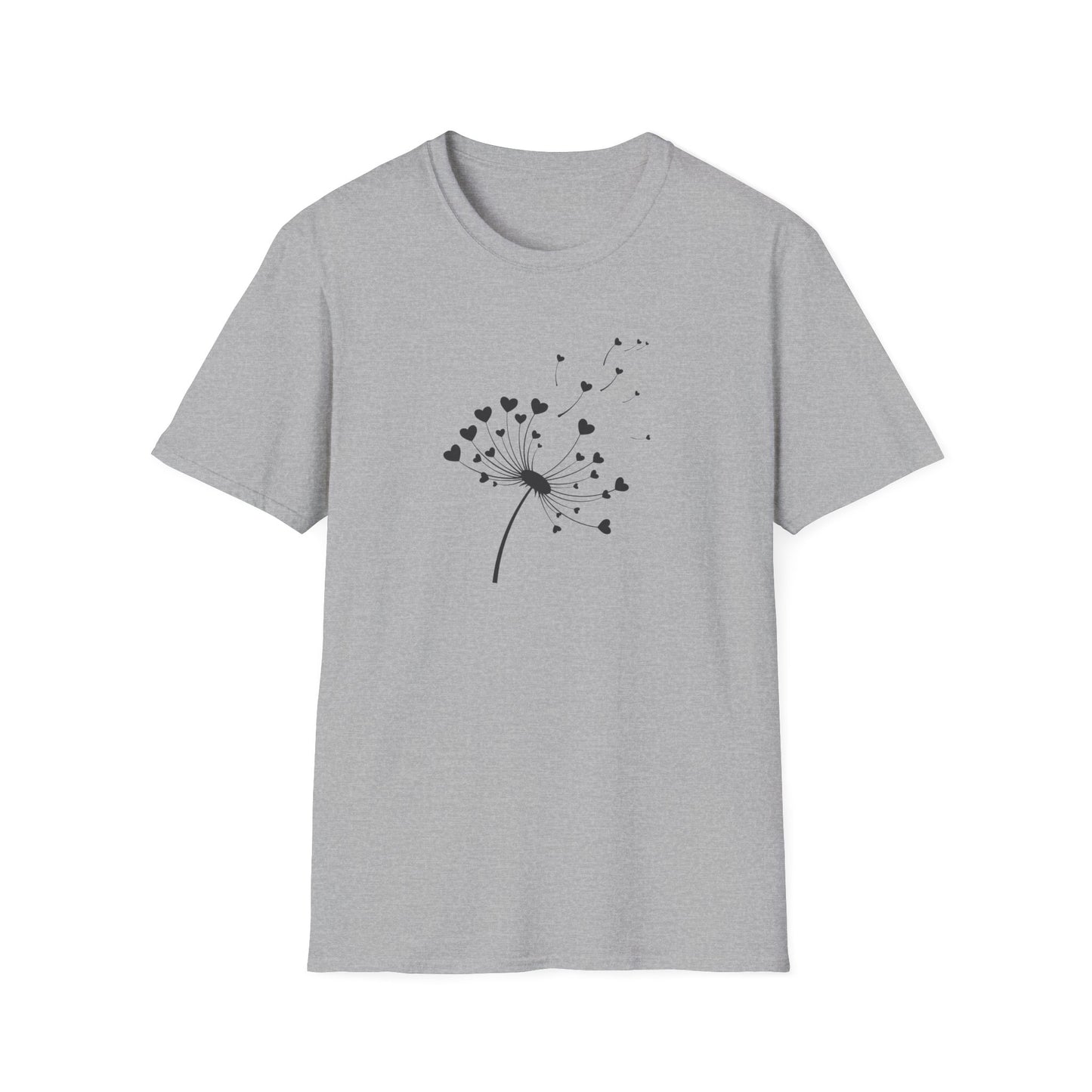 Heart Dandelion - Spring Unisex T-Shirt