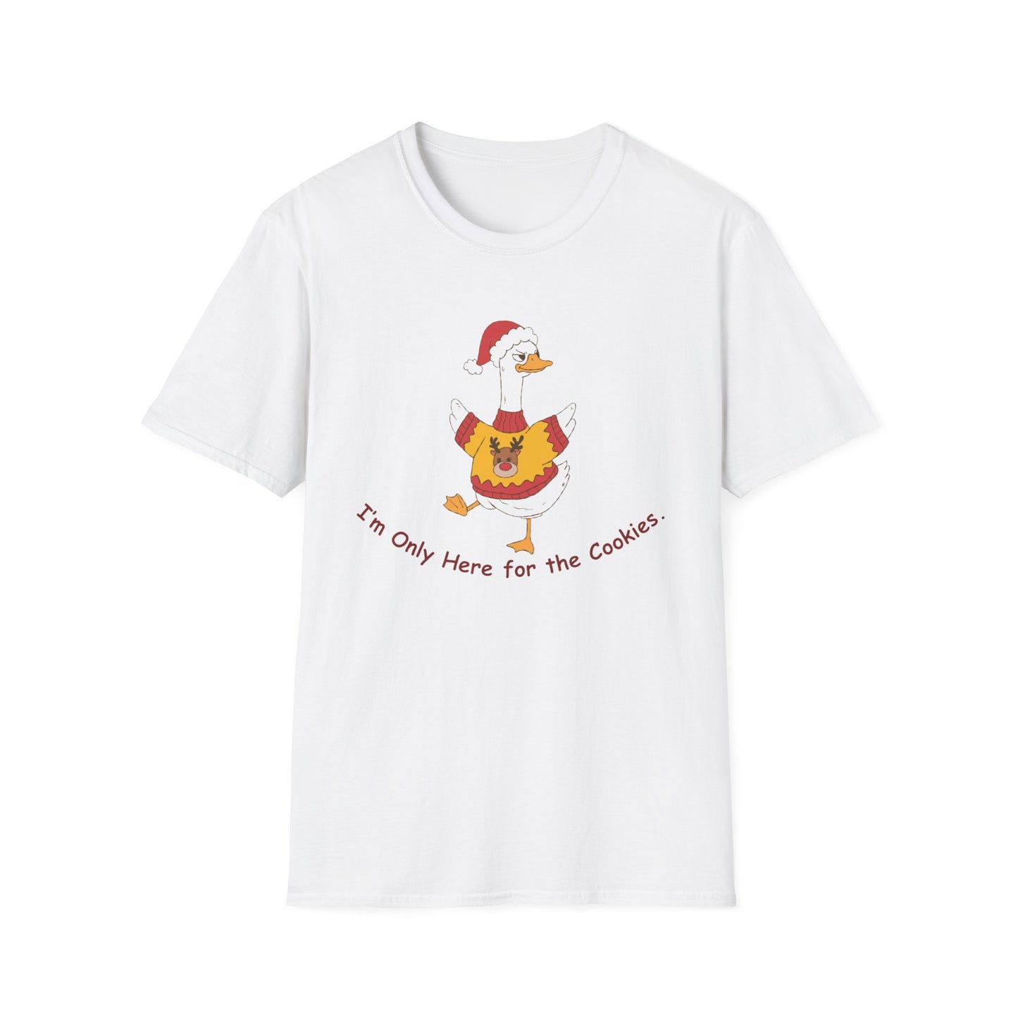 I’m Only Here for the Cookies - Christmas Unisex T-Shirt