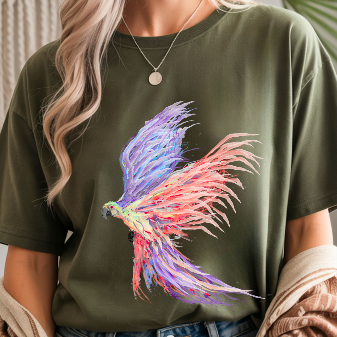 Colorful Parrot - Spring Unisex T-Shirt