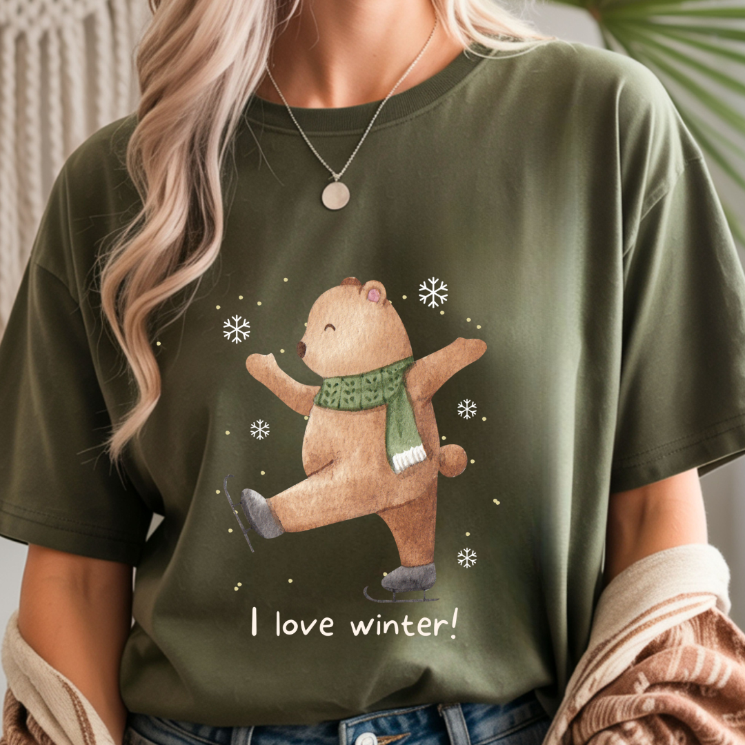 I Love Winter! Winter Unisex T-Shirt