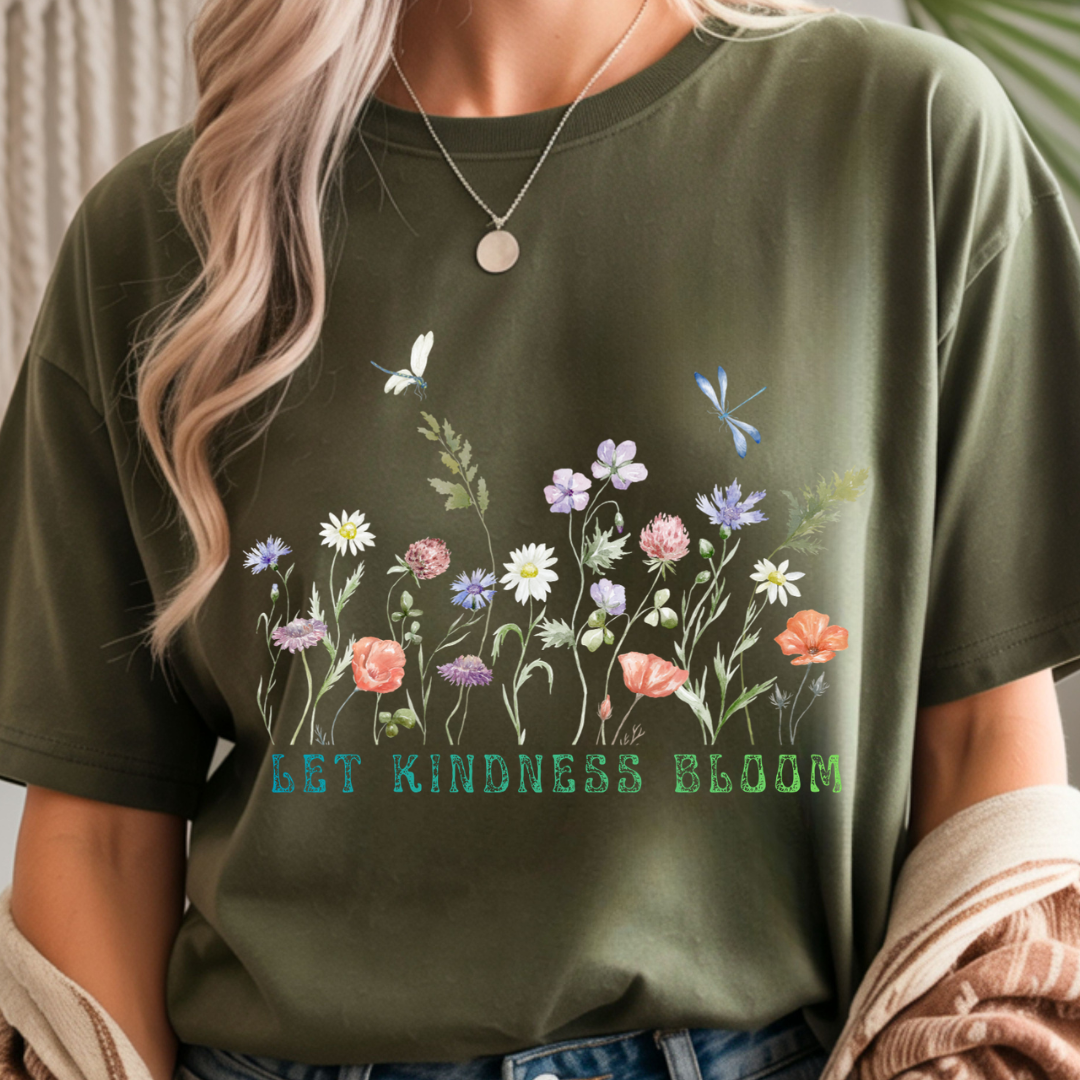 Let Kindness Bloom - Spring Unisex T-Shirt