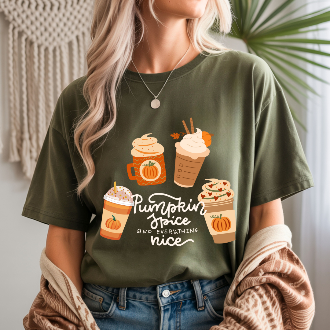 Pumpkin Spice and Everything Nice Unisex T-Shirt