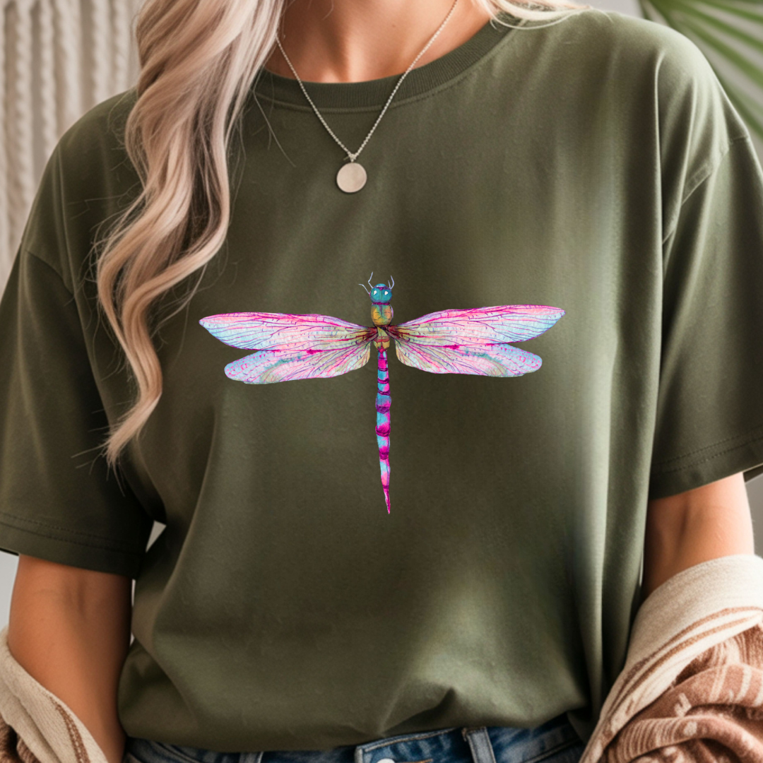 Cosmic Dragonfly - Spring Unisex T-Shirt