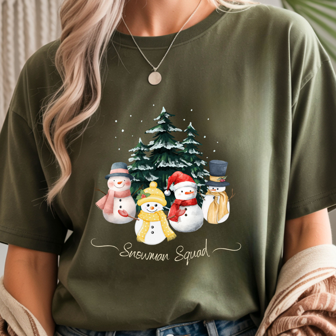 Snowman Squad - Winter Unisex T-Shirt