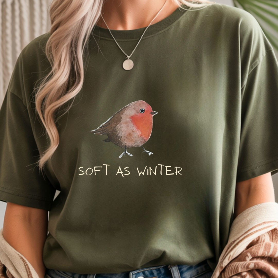 Soft as Winter - Winter Unisex T-Shirt