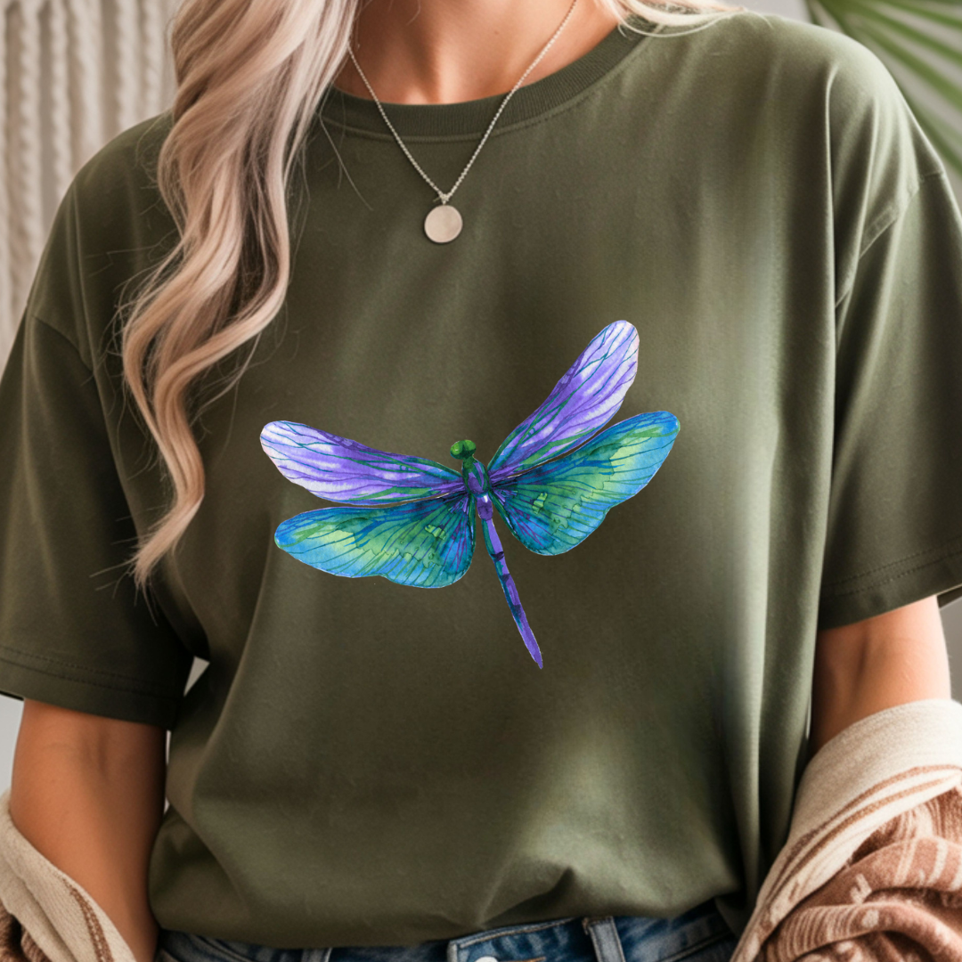 Colorful Dragonfly - Spring Unisex T-Shirt