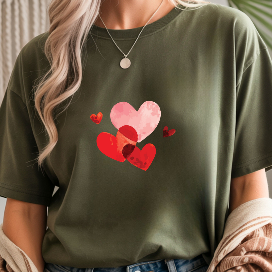 Warm Hearts - Valentines Day Unisex T-Shirt