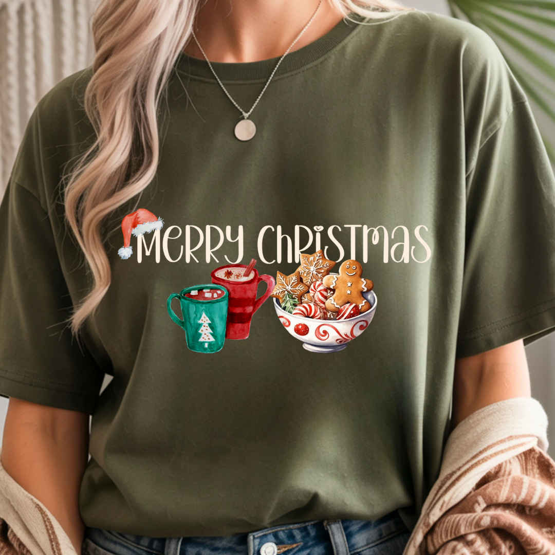 Merry Christmas Feast - Christmas Unisex T-Shirt