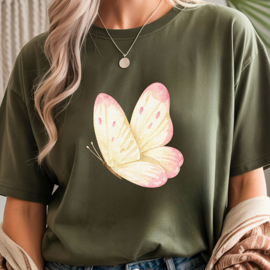 Soft Butterfly - Spring Unisex T-Shirt