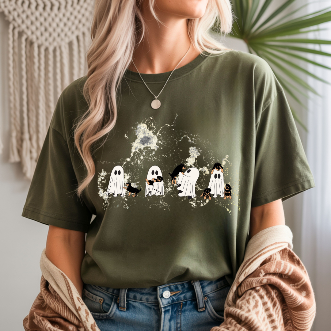 Ghost and Dog Unisex T-Shirt