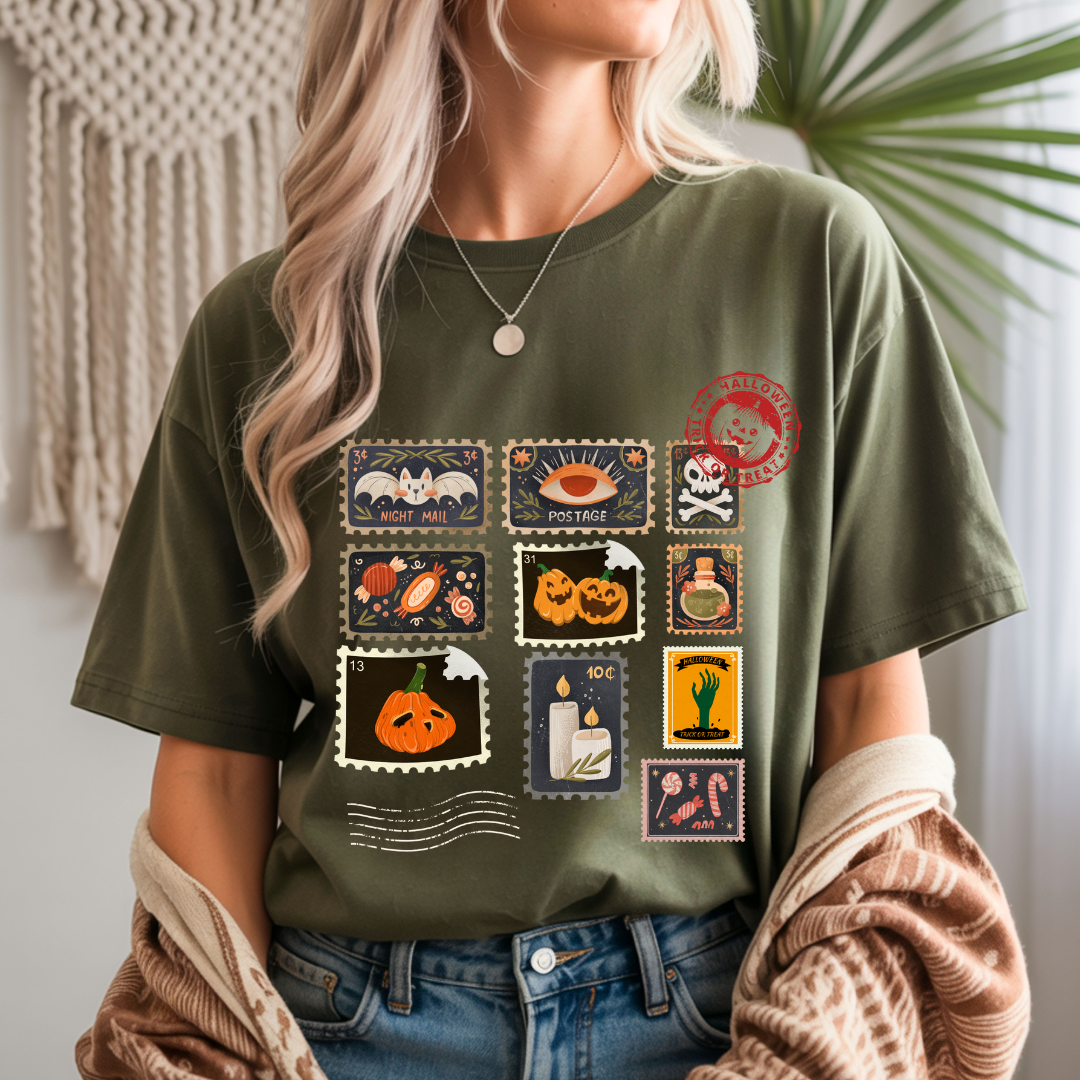 Halloween Stamps 2 Unisex T-Shirt