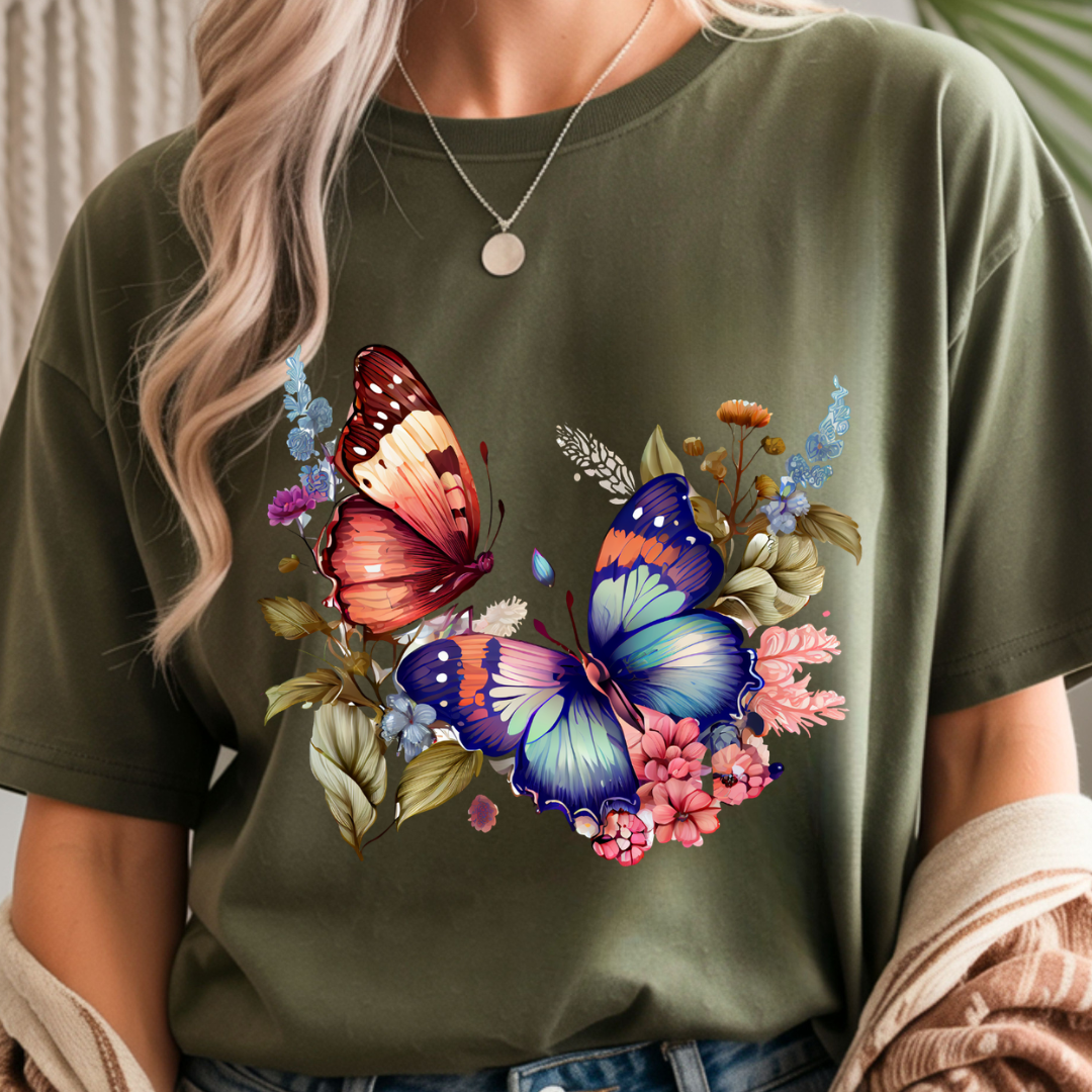 Butterfly Bouquet - Spring Unisex T-Shirt