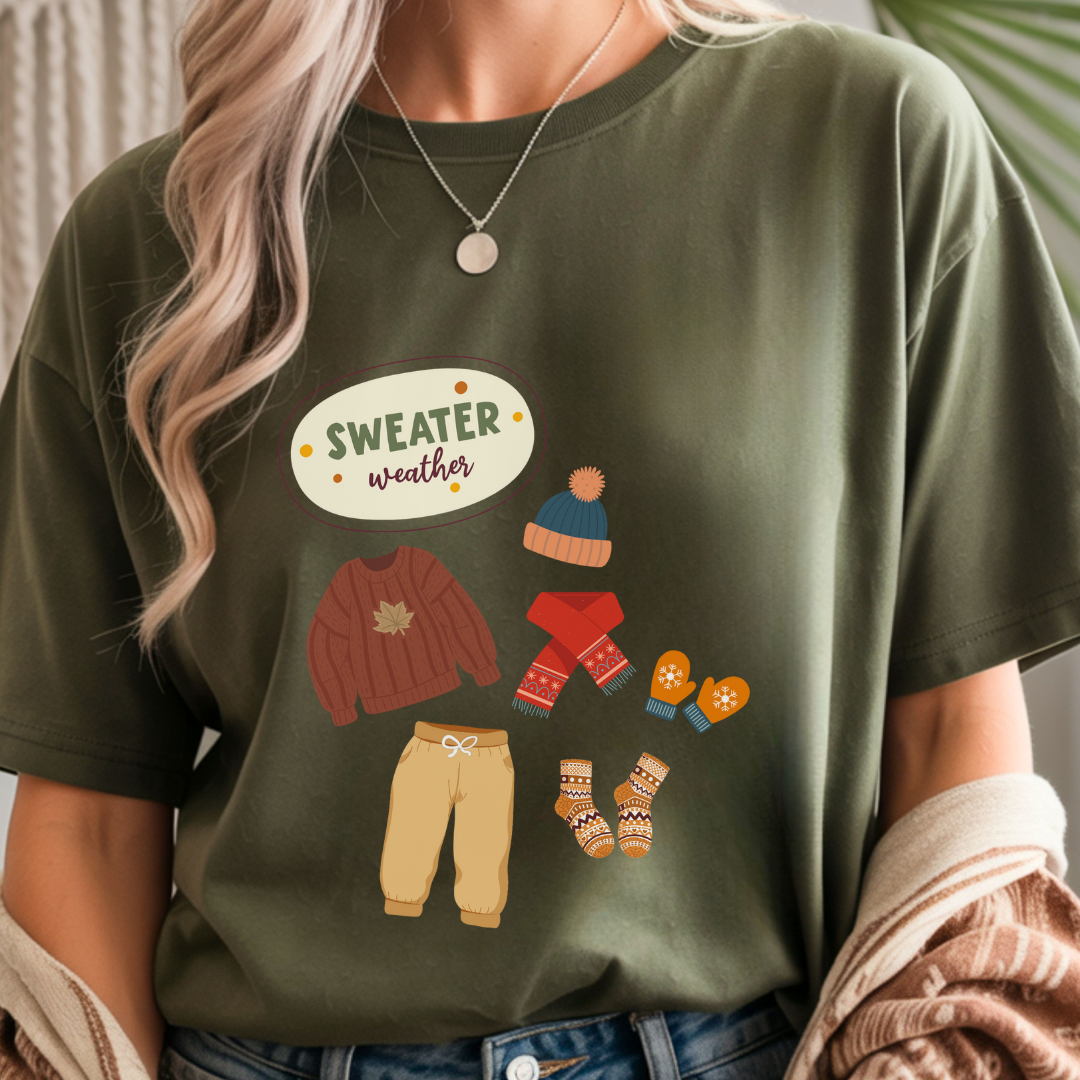 Sweater Weather - Winter Unisex T-Shirt