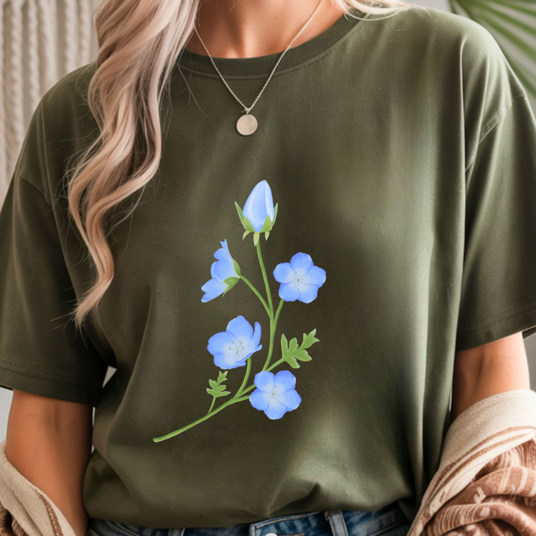 Forget-Me-Not Flower - Spring Unisex T-Shirt