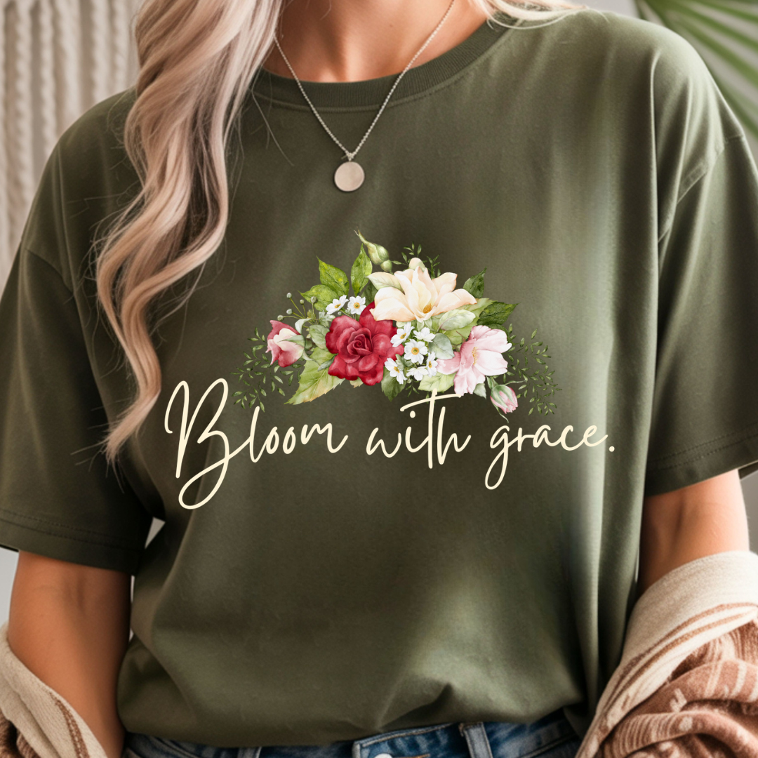 Bloom with Grace - Spring Unisex T-Shirt